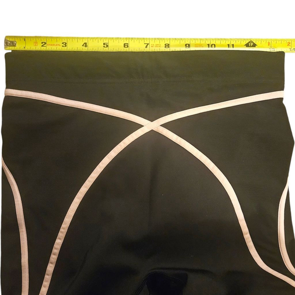 Savage X Fenty X-mesh High Waisted Small Black and Pink Leggings - Picture 4 of 11